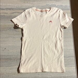 Marine Serre Biege T Shirt 100% Authentic